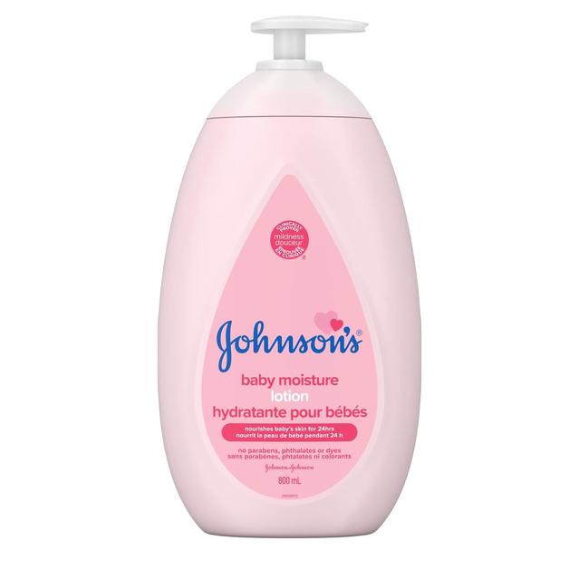 Lotion hydratante pour bébés JOHNSON’S®, flacon-pompe de 800 ml
